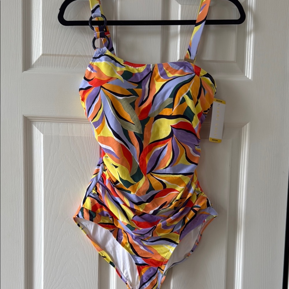 Anne Cole Asymmetrical Swimsuit sz 10